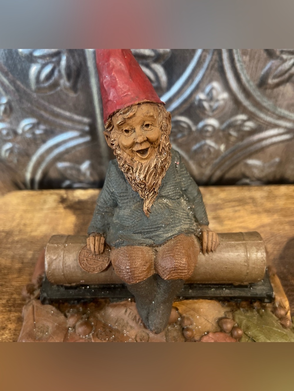 Tom Clark Gnome Tank #1182 Railroad Series Figurine